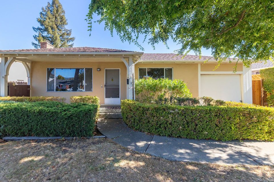 Before: front of the house, Sept 2025